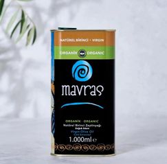 Mavras Organik Natürel Birinci Zeytinyağı - 1 Litre